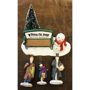Various Dept 56 Accessories Flaws Snowman